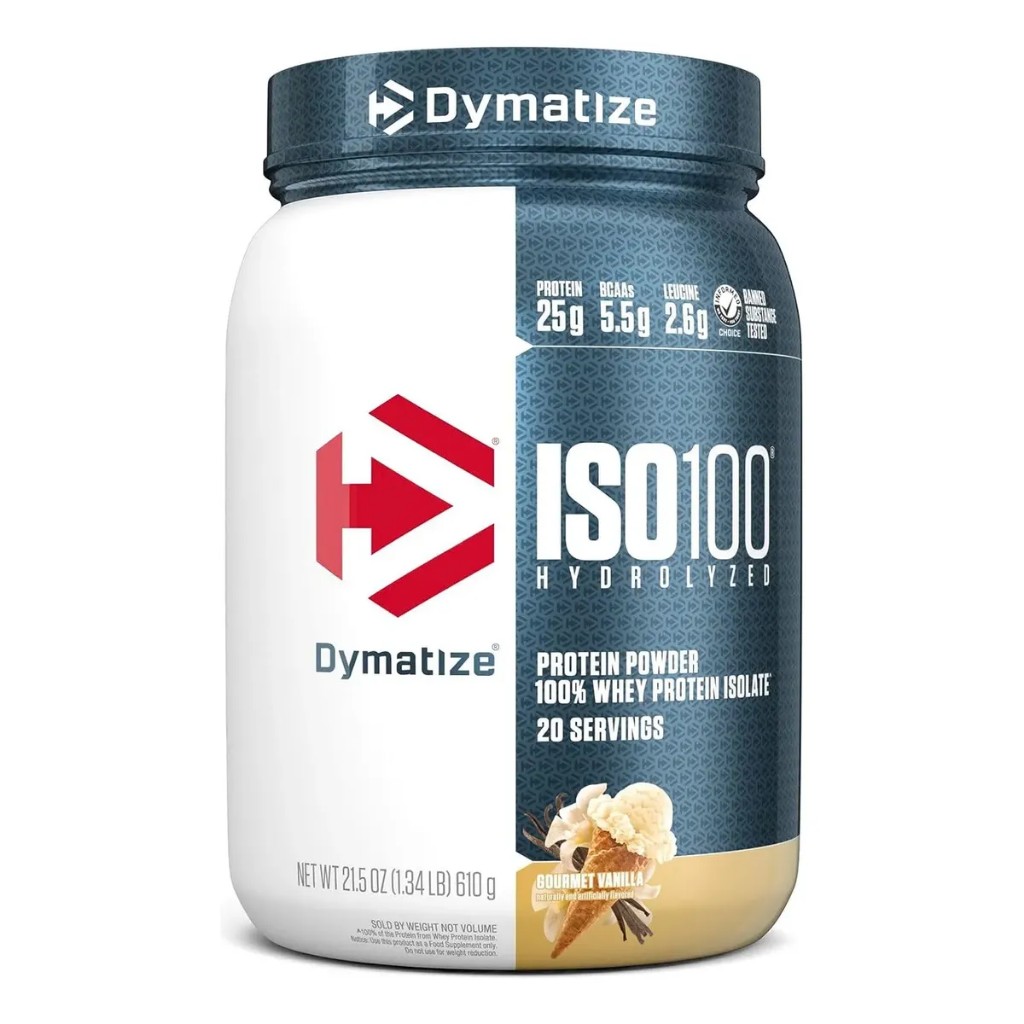 ISO 100 HYDROLIYZED 1,3LBRS 20SERV DYMATIZE