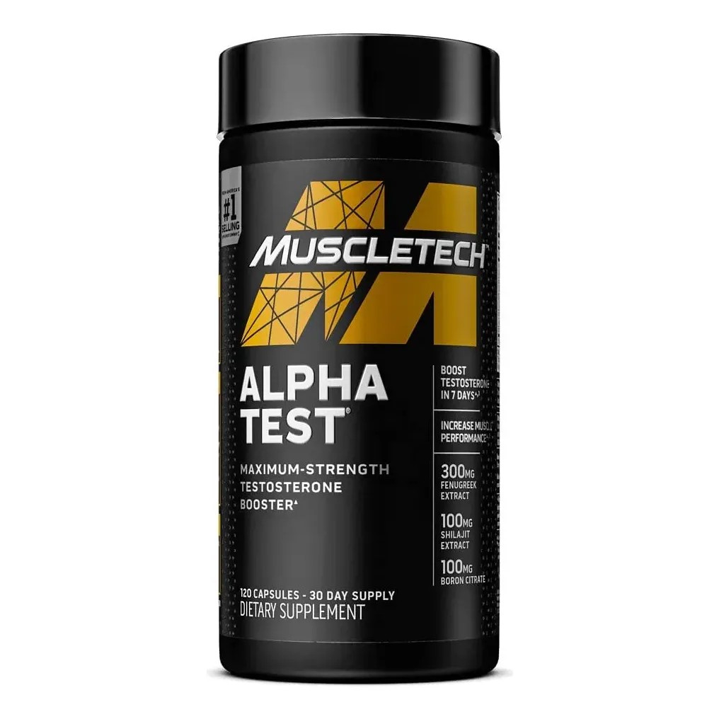 ALPHA TEST 120 CAP MUSCLETECH