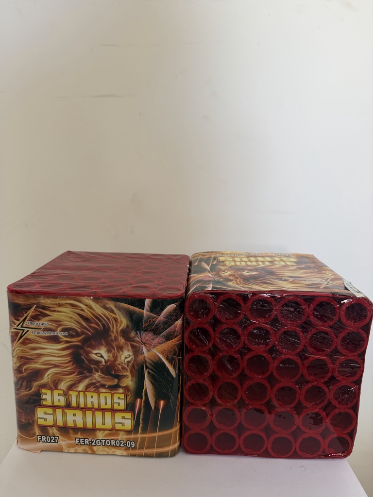36 sirius = 36 amelu -A x 12 unidades