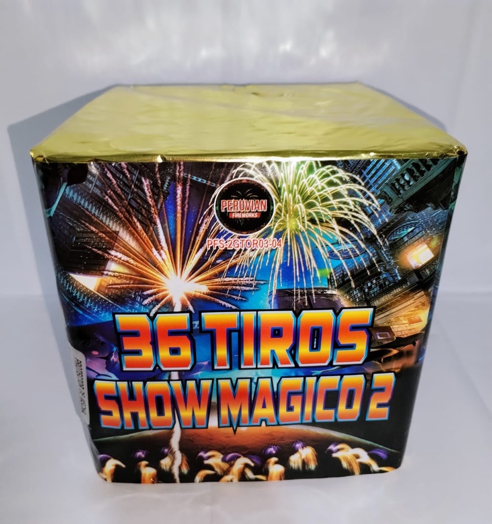 36 tiros shor mágico 2 cajón x 4 und