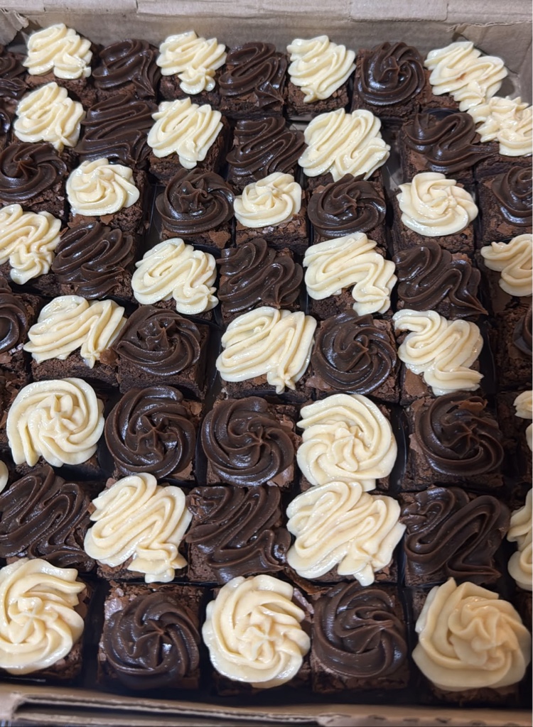 Mine brownie para festa