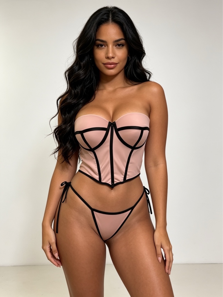 CORSET CAMEL