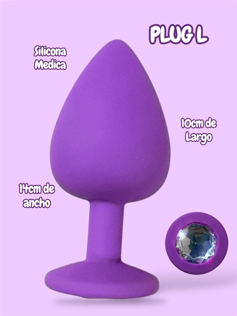 PLUG L SILICONADO