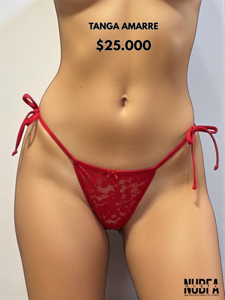 TANGA AMARRE ROJA
