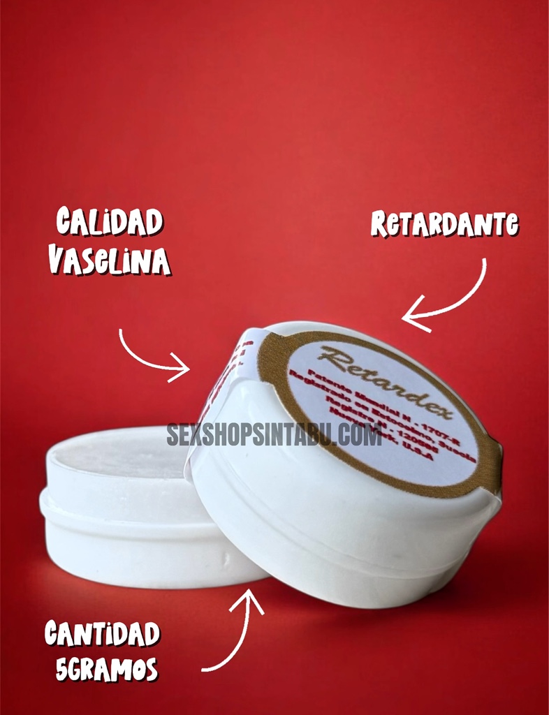 CREMA RETARDEX ROJO 5grm