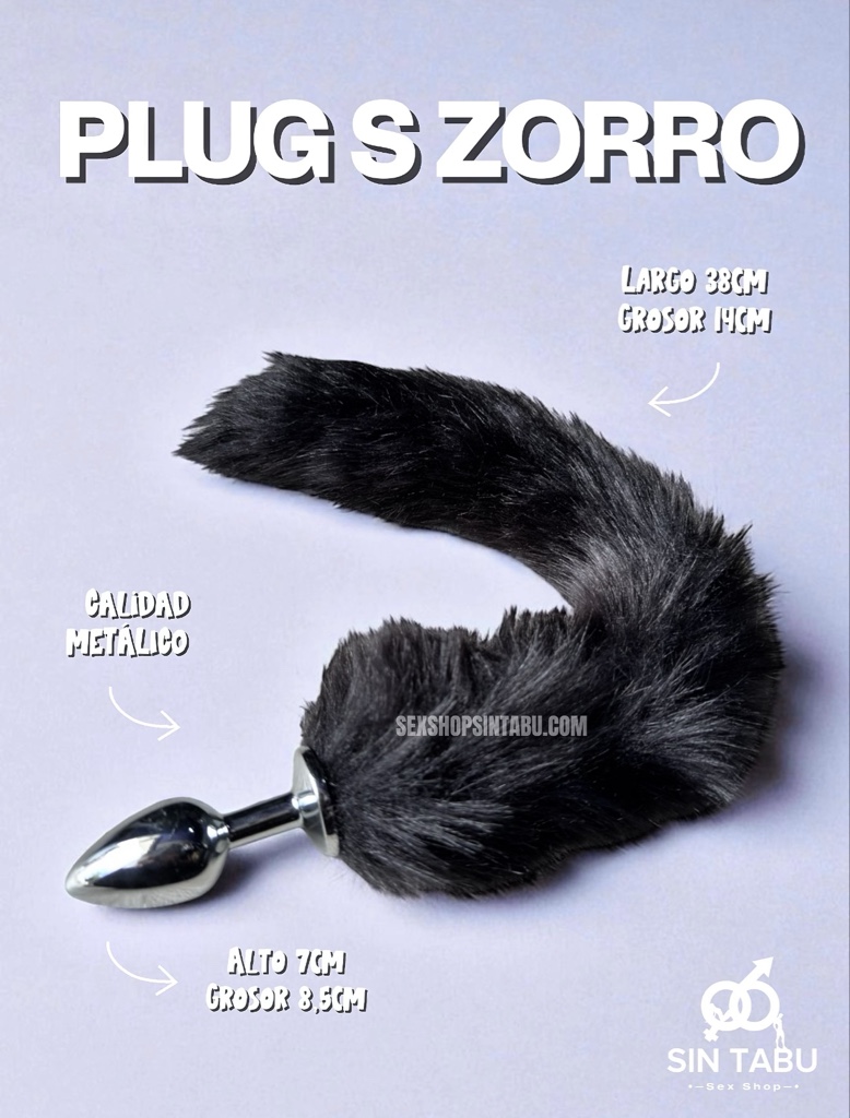 COLA DE ZORRO NEGRA