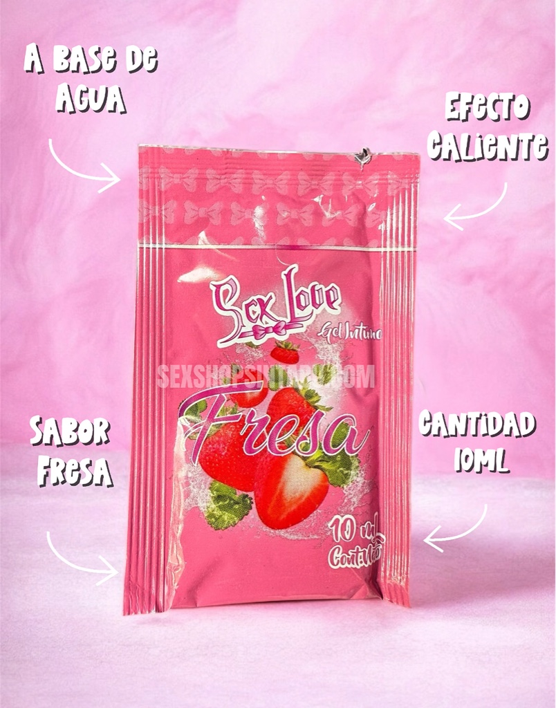 SACHET  FRESA 10ml