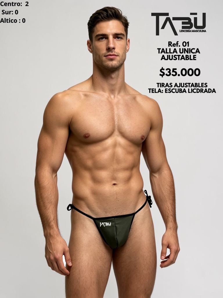 TANGA HILO VERDE