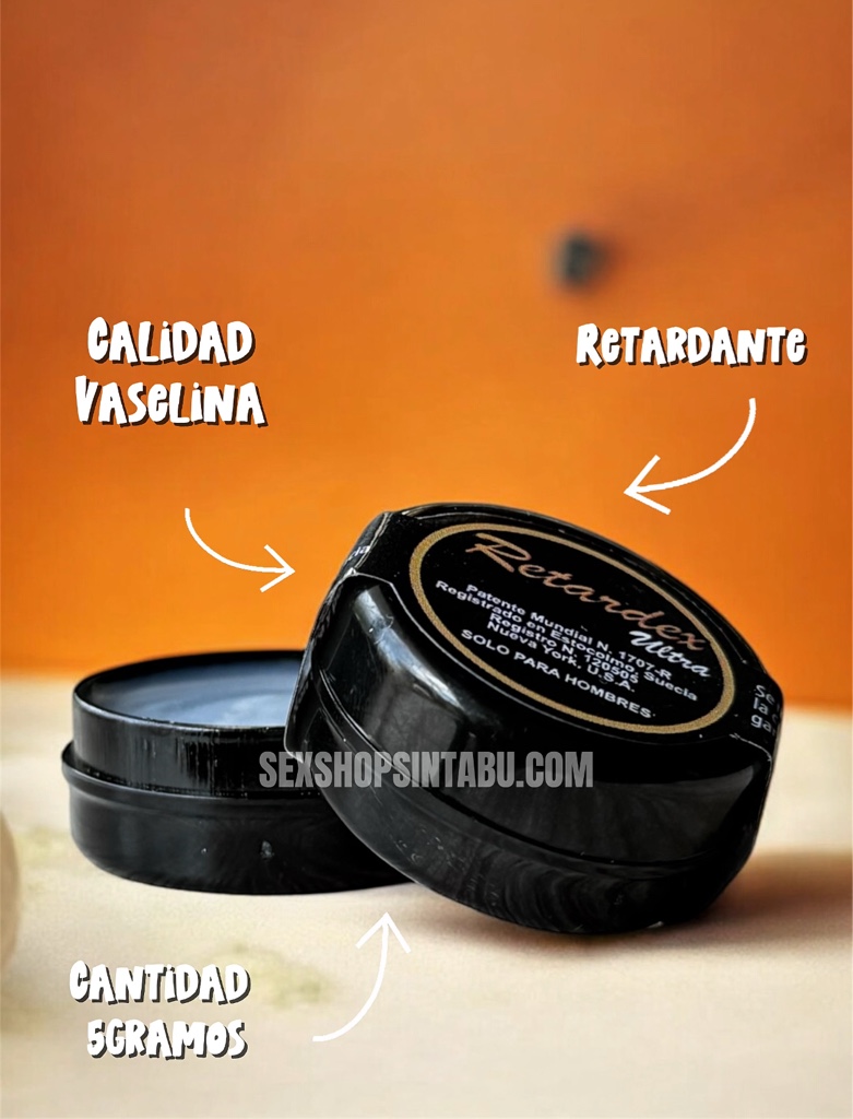 CREMA RETARDEX NEGRO 5gr