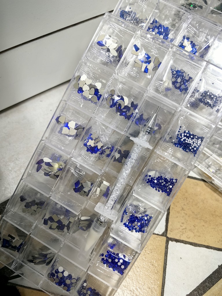 Caja de Cristales Azules