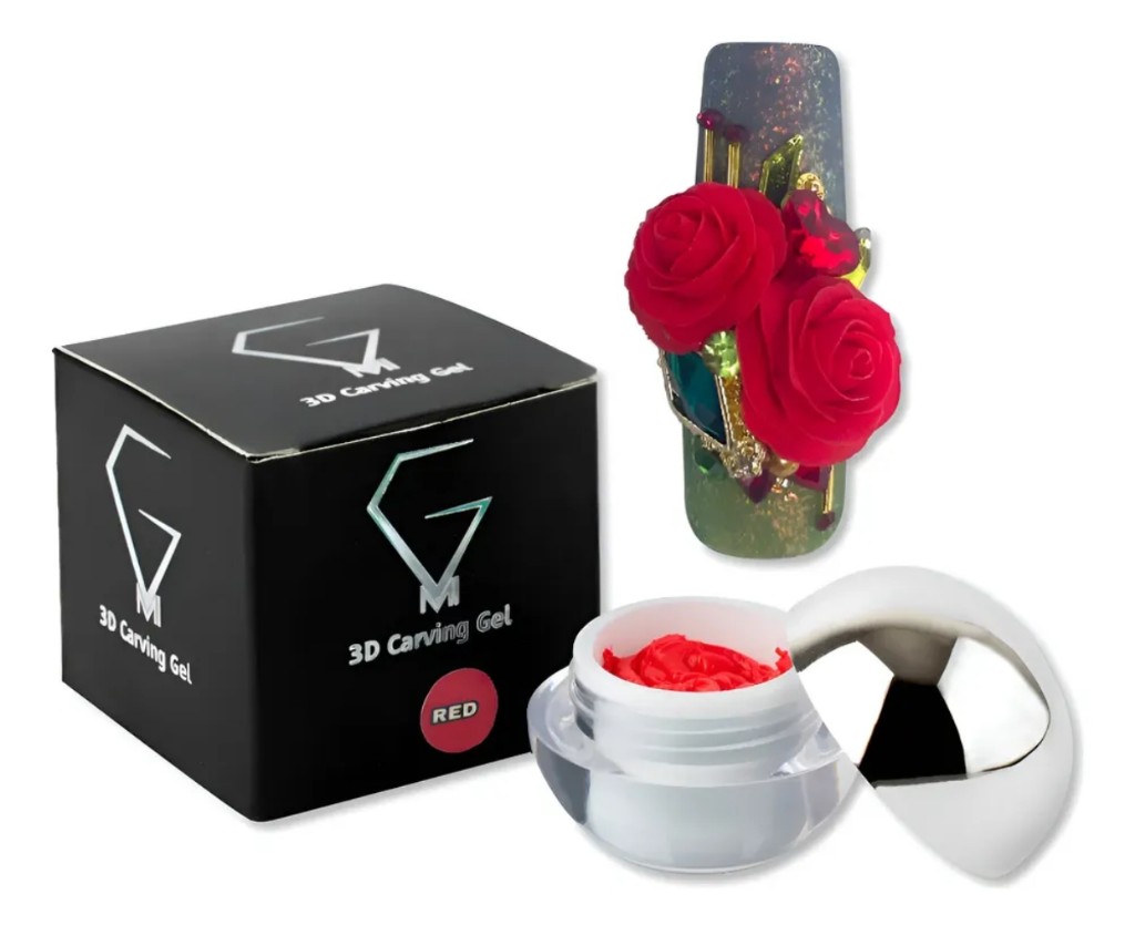 Carving Gel Red GMI Nails