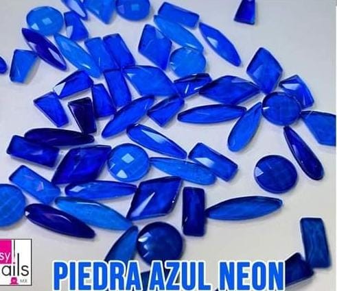 Fantasy Cristal Mix Gema Azul Neón