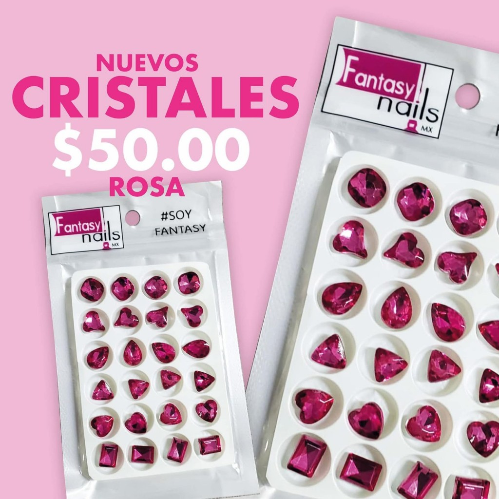 Fantasy Cristal Gema Zirconia Rosa