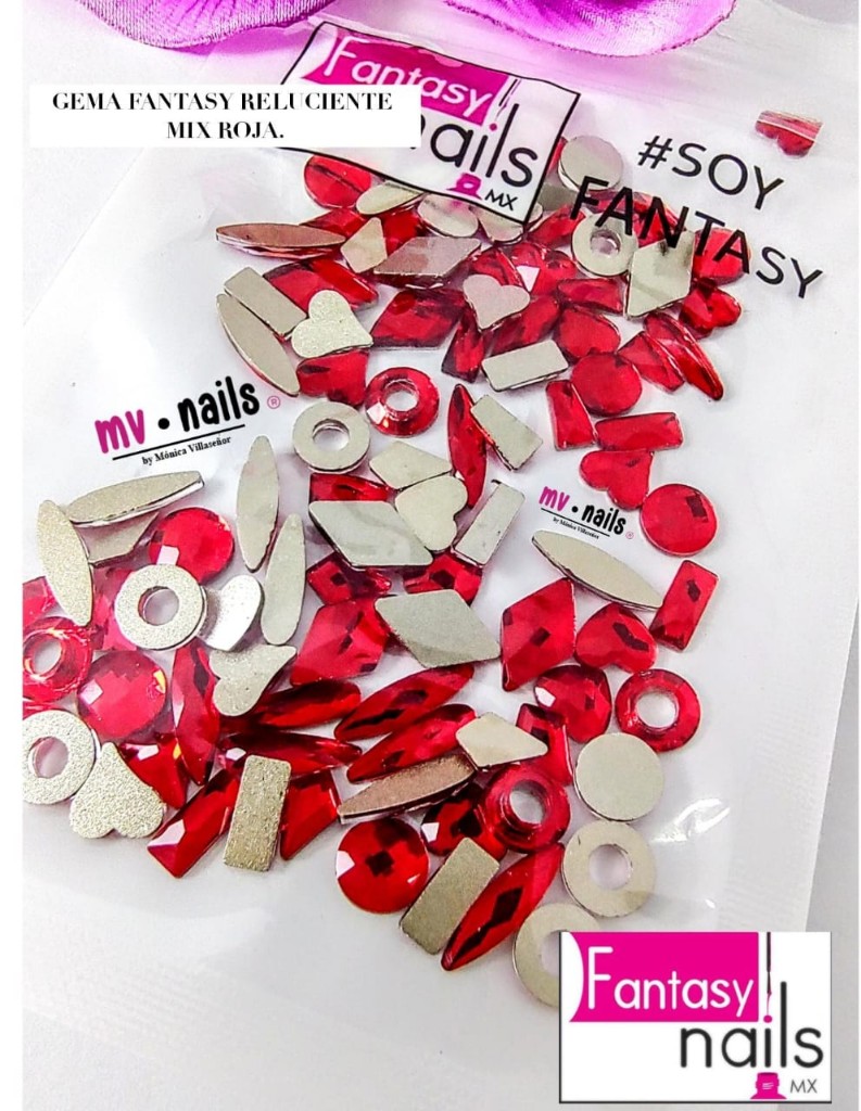 Fantasy Cristal Mix Gema Rojo