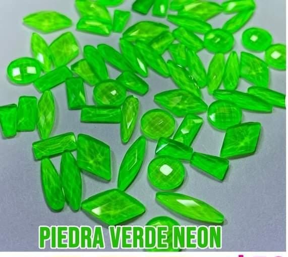 Fantasy Cristal Mix Gema Verde Neón