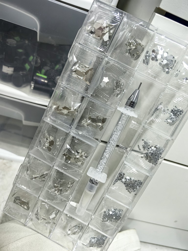 Caja de Cristales Plata