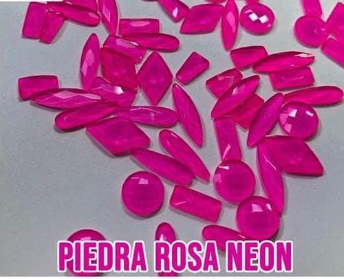 Fantasy Cristal Mix Gema Rosa Neón