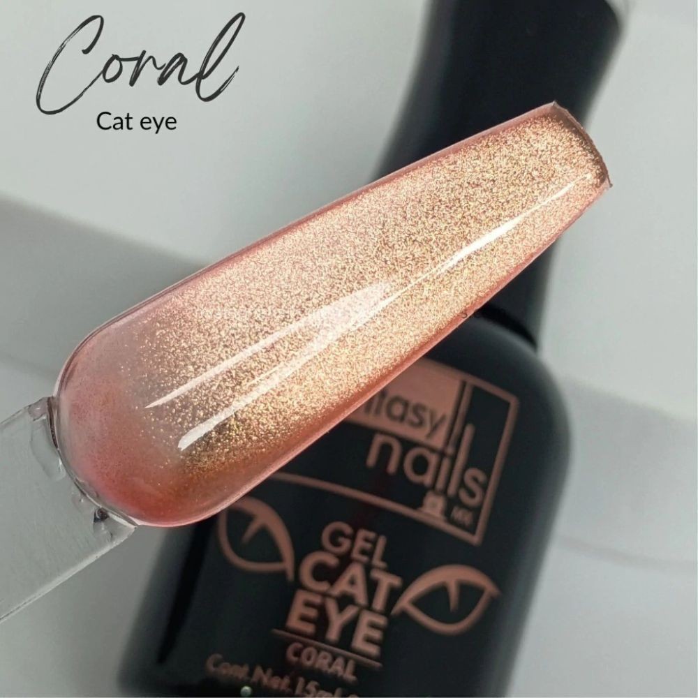 Fantasy Gel Cat Eye Coral