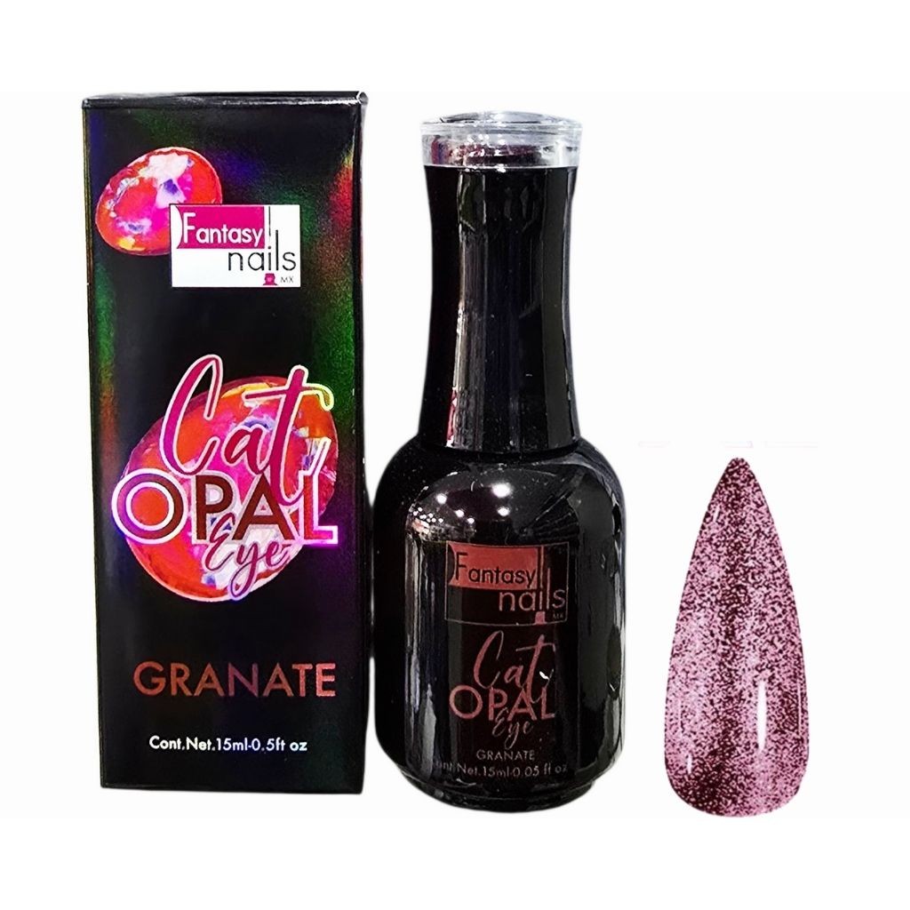Fantasy Gel Cat Eye Opal Granate