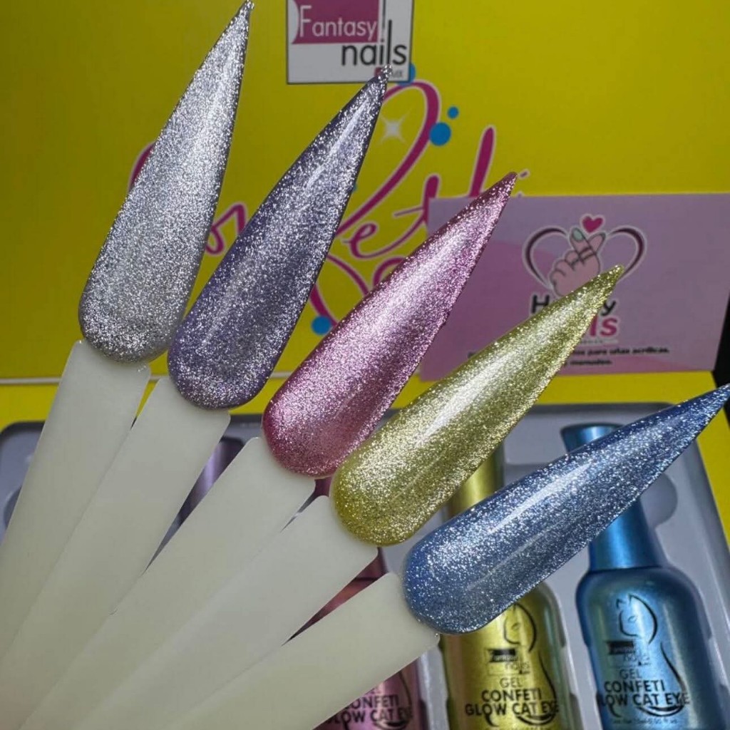 Fantasy Colección Confetti Glow Cat eye