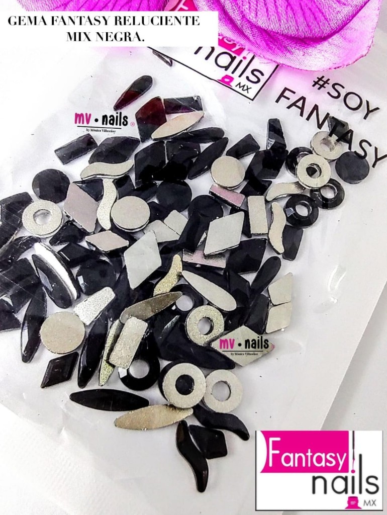 Fantasy Cristal Mix Gema Negro