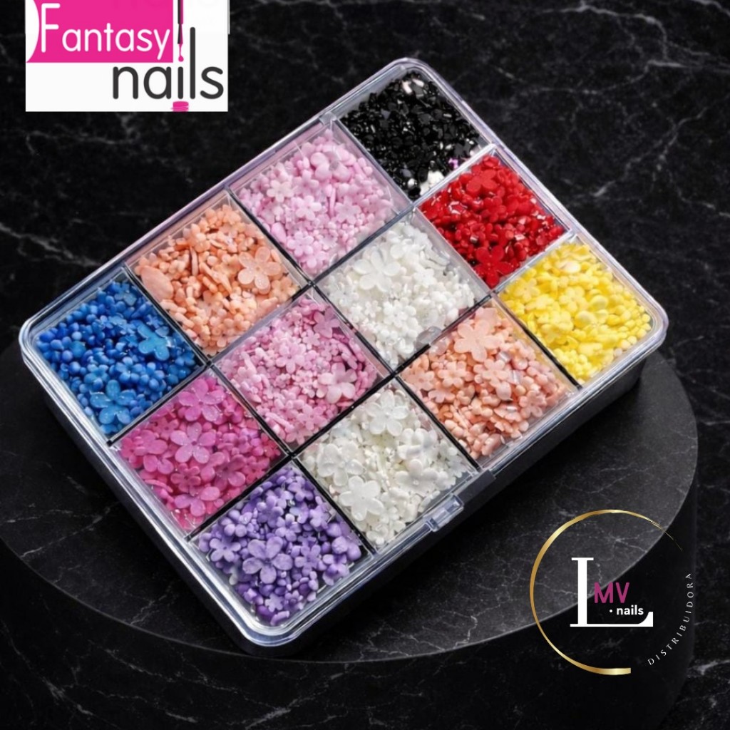 Fantasy Estuche Mix Micro Flor 3D