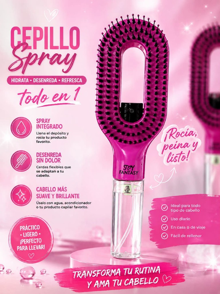 Cepillo Spray Fantasy