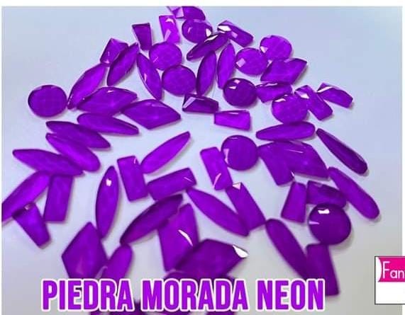 Fantasy Cristal Mix Gema Morado Neón