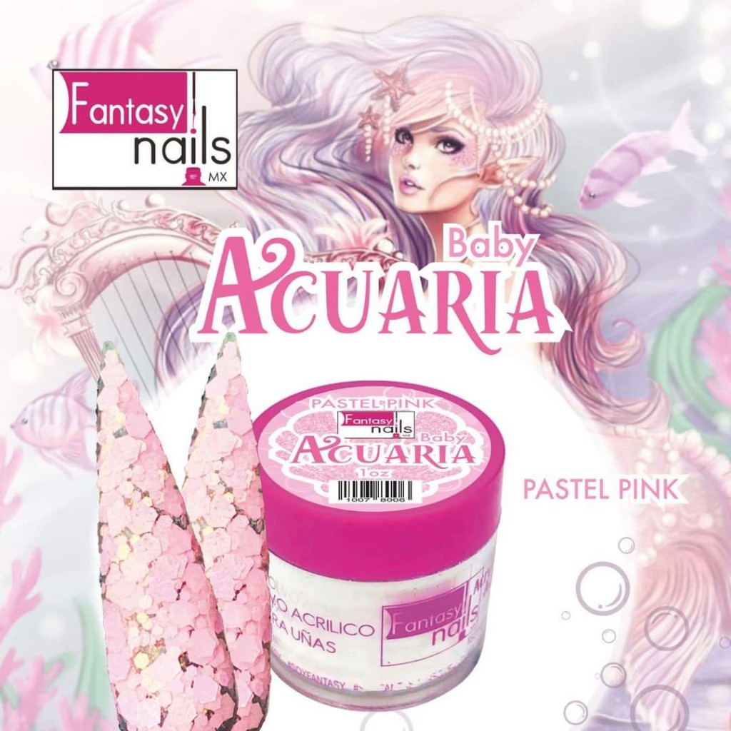 Fantasy Acrílico Baby Acuaria Pastel Pink 1oz