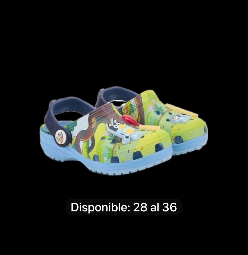 Crocs Bluey