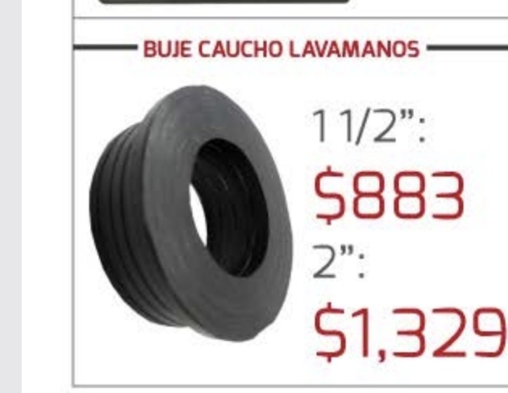 Buje lavamanos 2A1