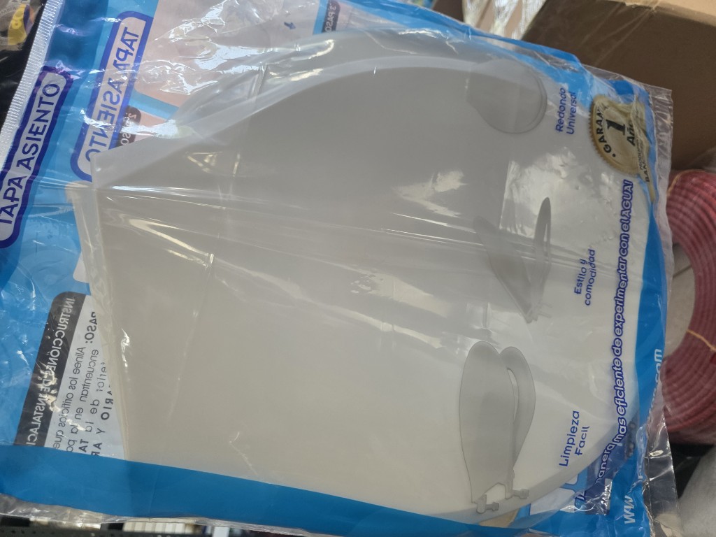 Tapa de baño blanco 🤍