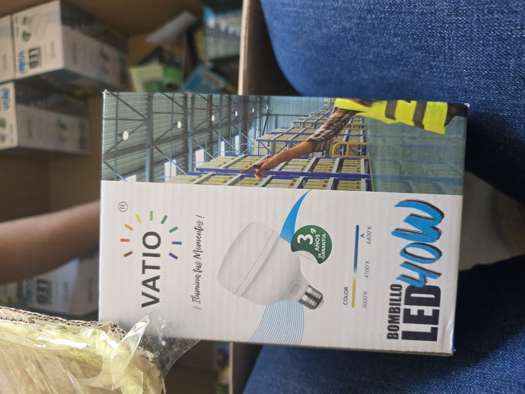 Vatio bombillo LED 40W
