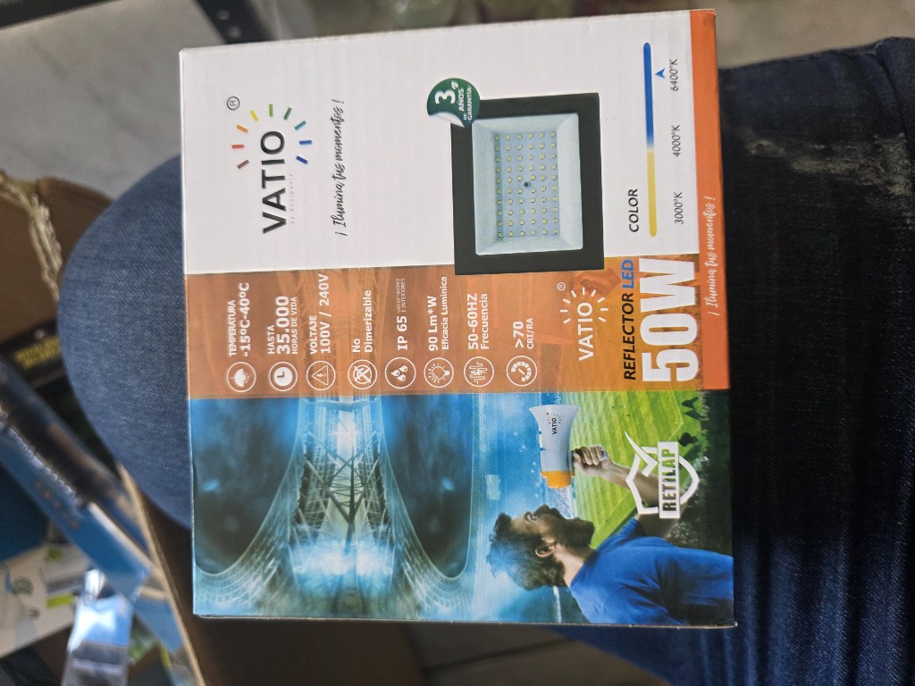 VATIO reflector LED 50W blanco