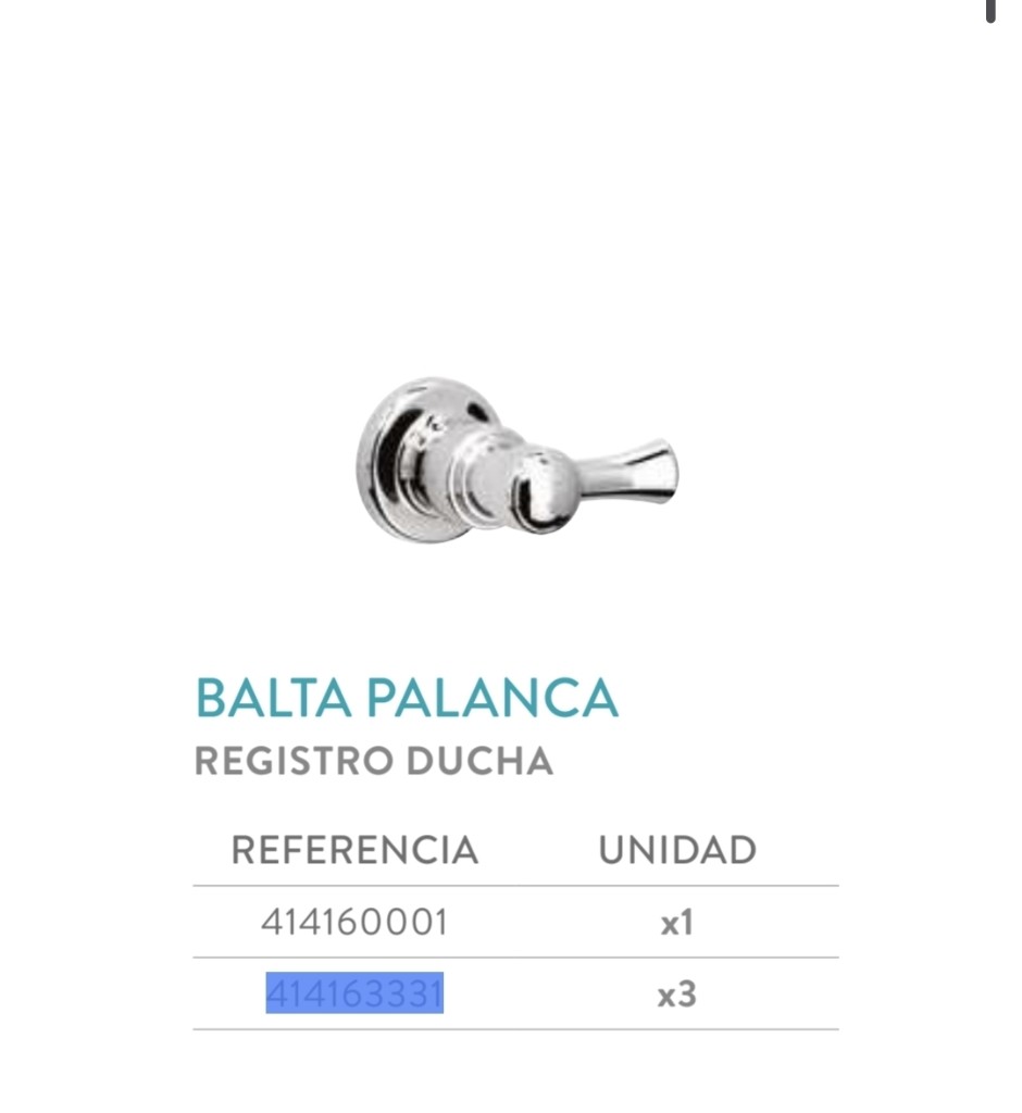 Grival corona  llave de baño