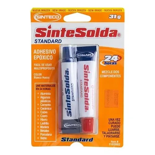 SinteSolda Standard adhesivo epoxico blanco
