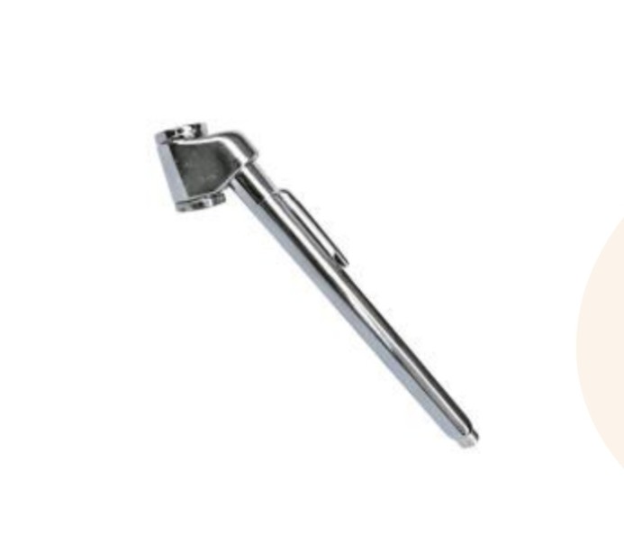 Llave tubular cromada