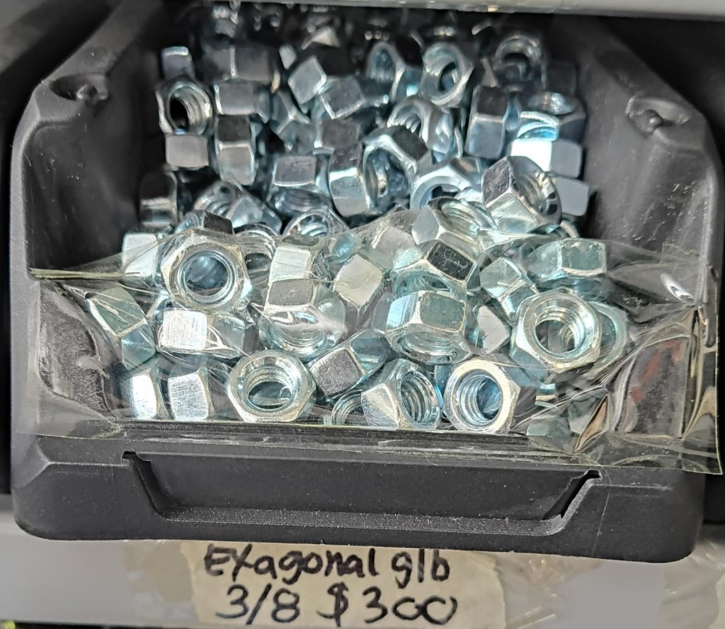 Tuerca galvanizada 3/8