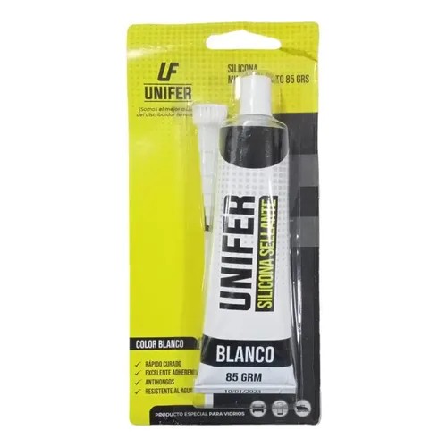 UNIFER silicona blanca