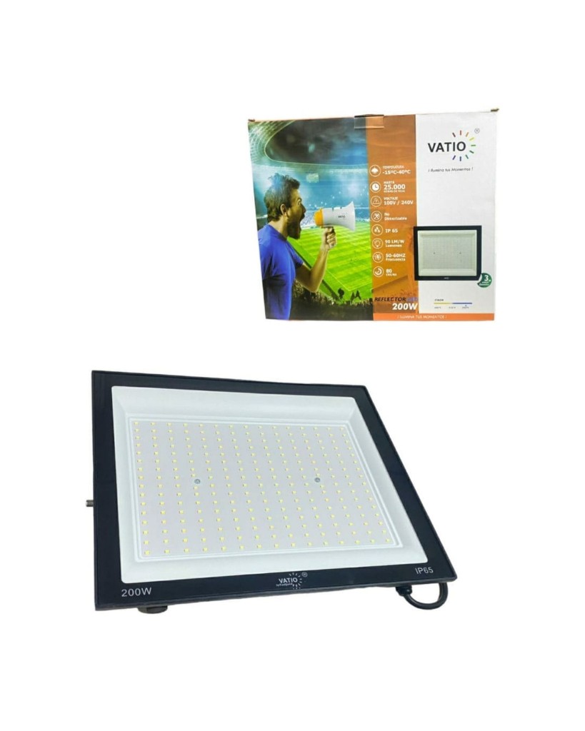 Vatio reflector LED 200W