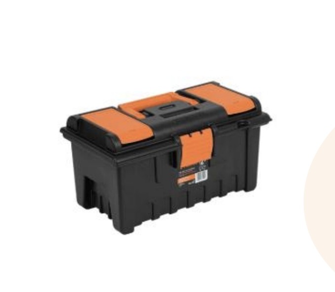 Truper caja de herramientas negra 16"
