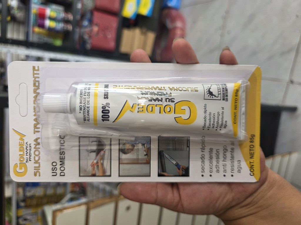 Golden silicona transparente 85g