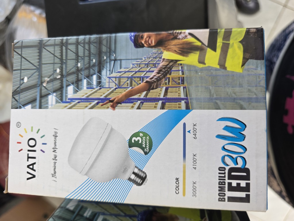 Vatio bombillo LED 30W