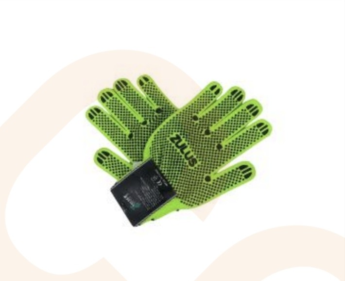 Guantes verdes antideslizantes