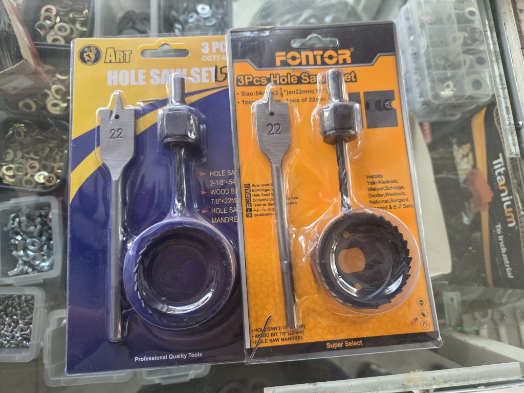 Hole Saw Set 3 piezas
