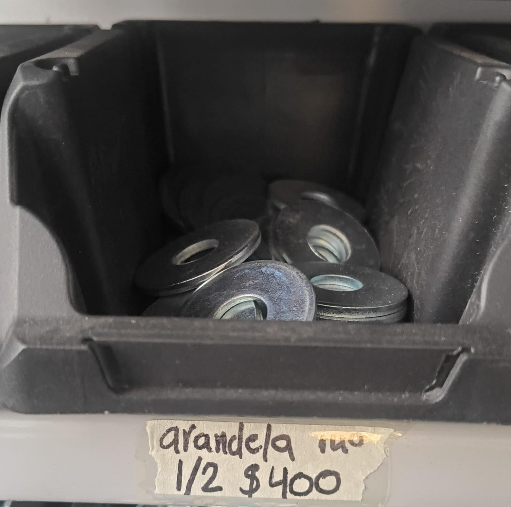Arandela galvanizada 1/2