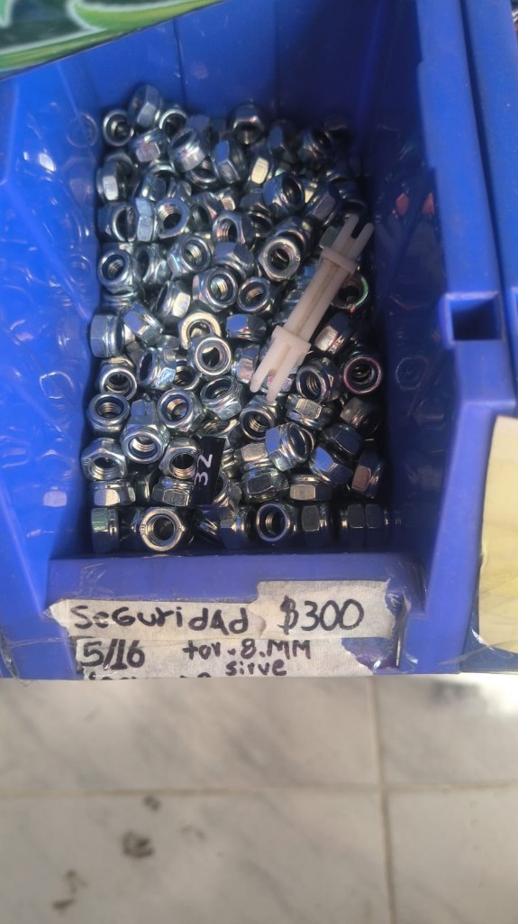 Tuerca seguridad 5/16