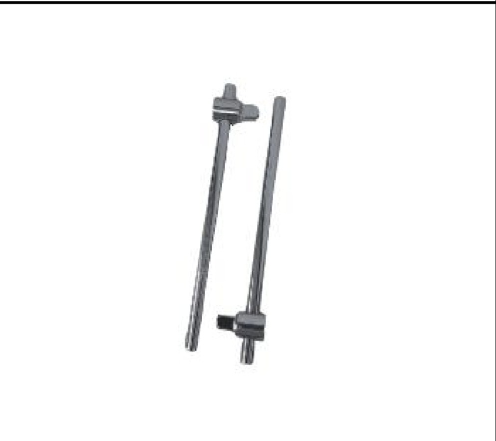 Varilla metalica ajustable