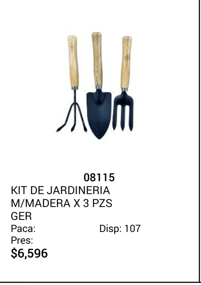 Pala de jardin negra con mango