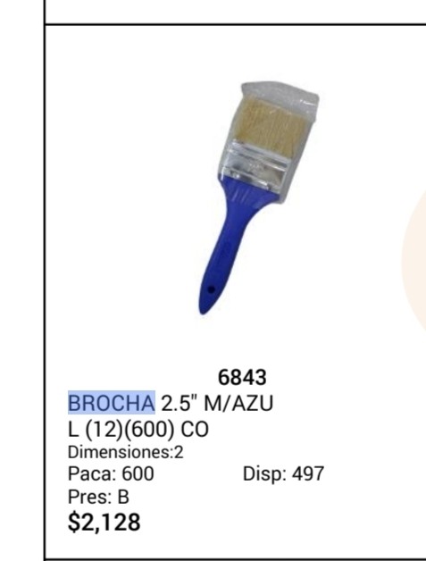 Pintupro brocha 2.5"